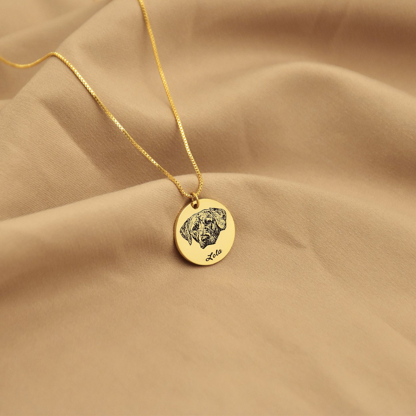 Custom Pet Memorial Necklace, Personalized Pet Keepsake, Engraved Pet Name Jewelry, Photo Upload Option, Perfect Pet Lover Gift